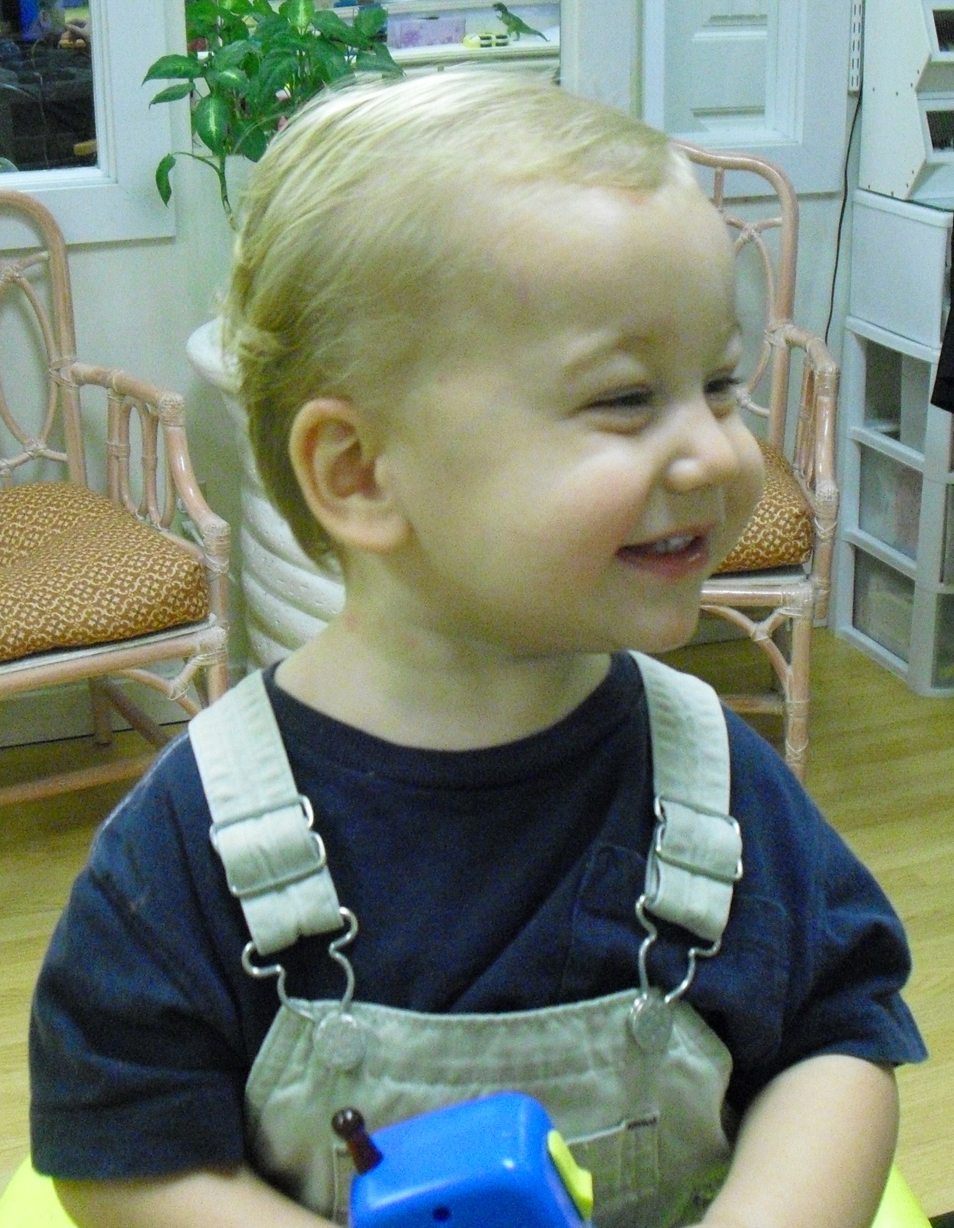 Wordless Wednesday: Blake’s First Haircut