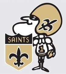 Wordless Wednesday: GO SAINTS!!!!