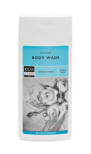 coconut and vanilla body wash