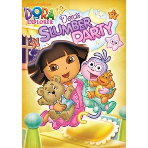 dora's slumber party dvd
