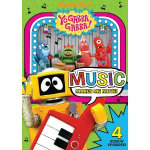 Yo Gabba Gabba! Music Makes Me Move DVD: Giveaway CLOSED