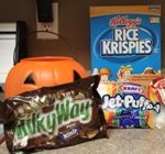 Pumpkin Surprise Rice Krispies Treats Offers Halloween Tricks: #Giveaway