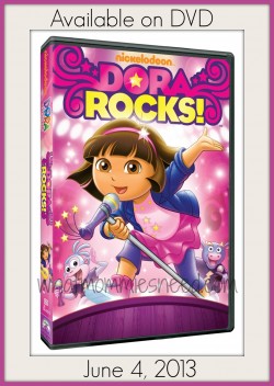 Dora the Explorer: Dora Rocks! DVD: #Giveaway