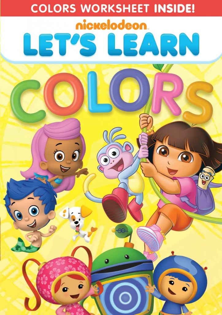 Nickelodeon Lets Learn Colors DVD
