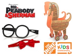 Make Way for Mr. Peabody & Sherman at Theaters and Home Depot: #Giveaway